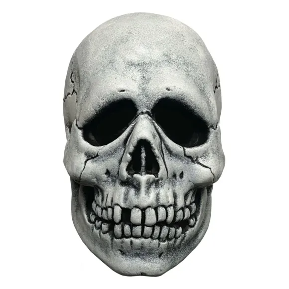 Don Post Vinyl Maske White Skull
