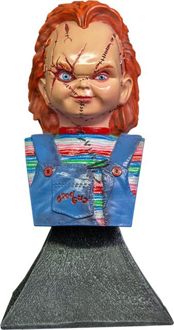 Chucky und seine Braut Mini Büste Chucky 15 cm