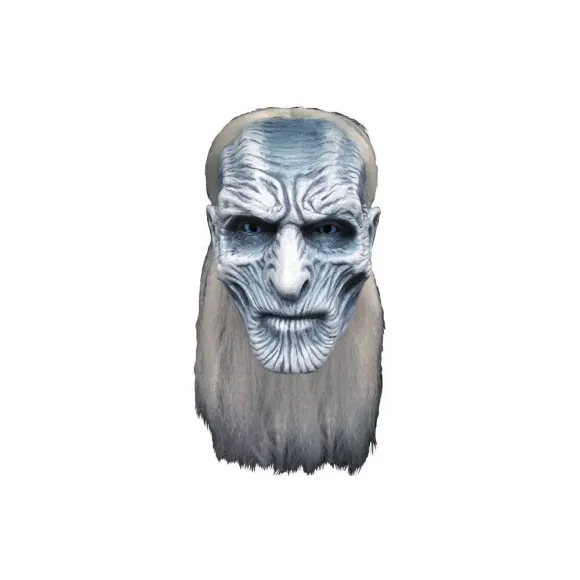 Game of Thrones Latex-Maske mit Kunsthaar White Walker