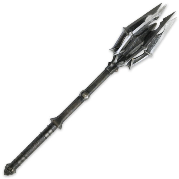 United Cutlery Herr der Ringe Saurons Keule Replica mit Display