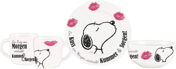 Peanuts Snoopy Frühstücks-Set