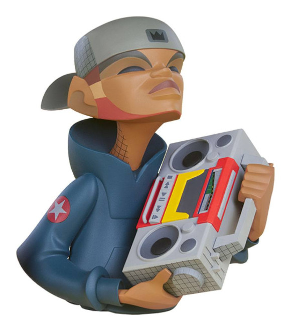 Unruly Ghetto Blaster kaNO Designer Series Vinyl Statue 19 cm