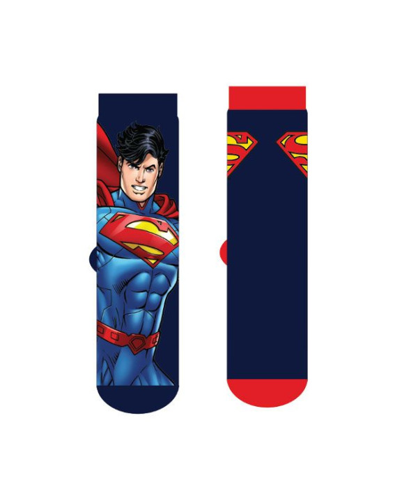 DC Comics Herren Socken Doppelpack Superman Logo Cape