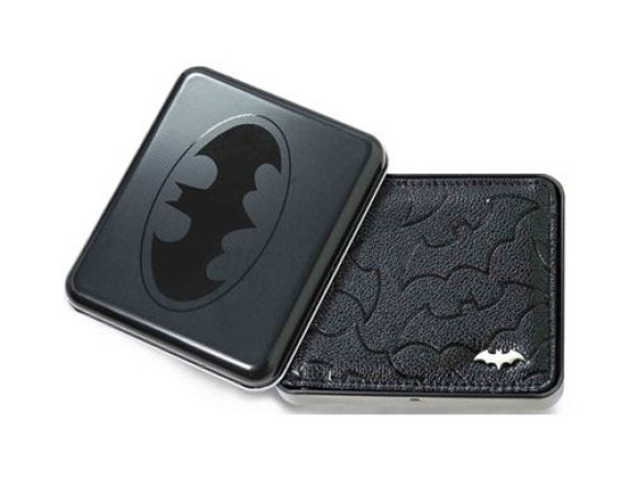 DC Comics Batman Vintage Geldbeutel mit Blechdose