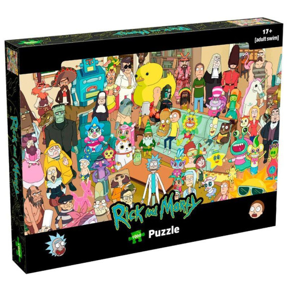 Rick and Morty Puzzle Characters (1000 Teile)