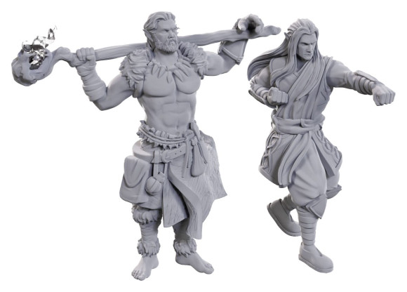 D&D Nolzur's Marvelous Miniatures Miniaturen unbemalt 2er-Pack Archdruid & Martial Arts Adept