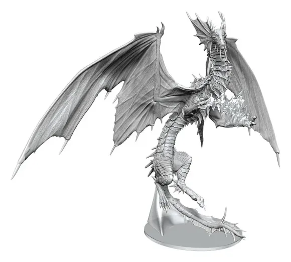 Pathfinder Deep Cuts Boxed Miniatur unbemalt Adult Mirage Dragon 23 cm 