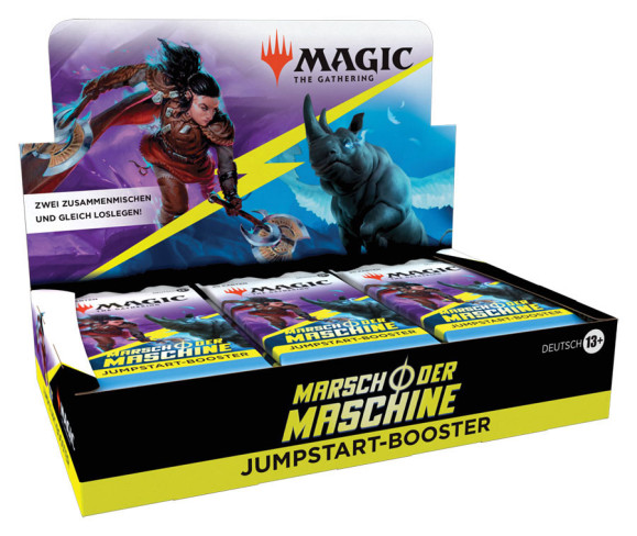 Magic the Gathering Marsch der Maschine Jumpstart-Booster Display (18) deutsch