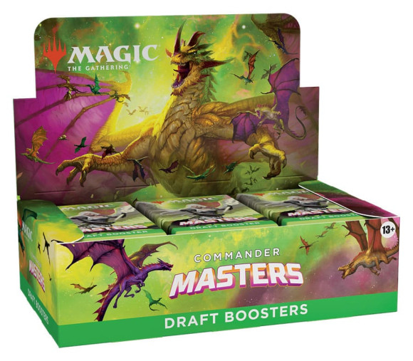 Magic the Gathering Commander Masters Draft-Booster Display (24) englisch