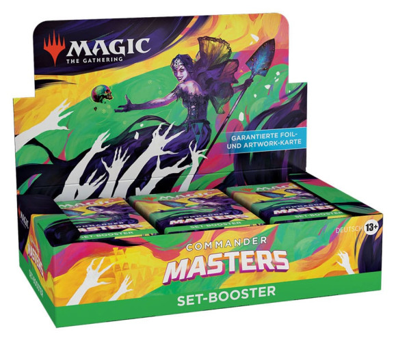 Magic the Gathering Commander Masters Set-Booster Display (24) deutsch