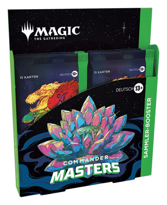 Magic the Gathering Commander Masters Sammler Booster Display (4) deutsch