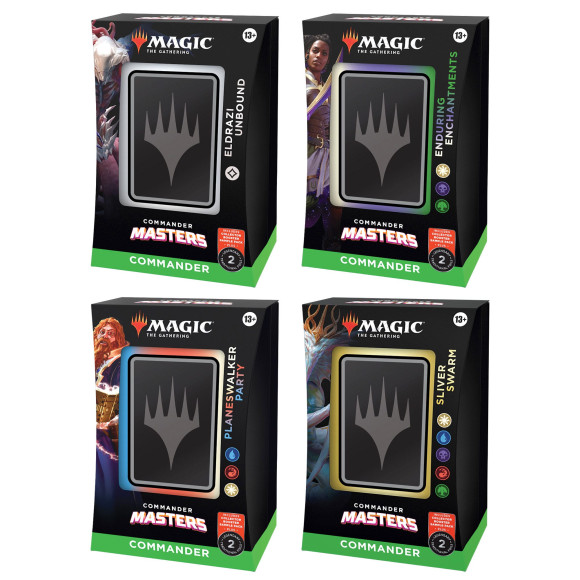 Magic the Gathering Masters Commander-Decks Display (4) englisch