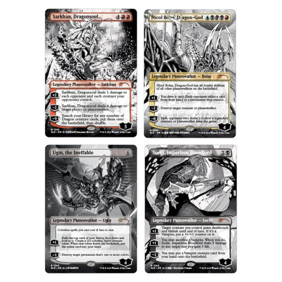 Magic the Gathering Secret Lair: Borderless Planeswalkers WPN Exclusive englisch