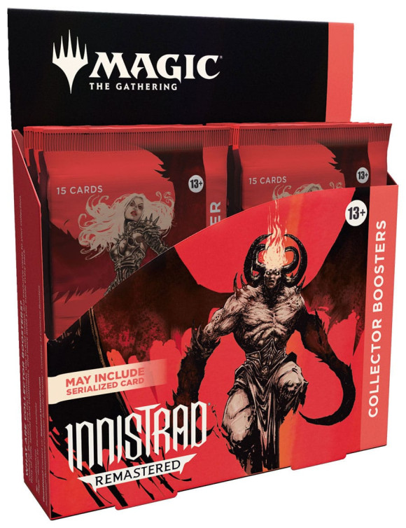 Magic the Gathering Innistrad Remastered Sammler Booster Display (12) englisch