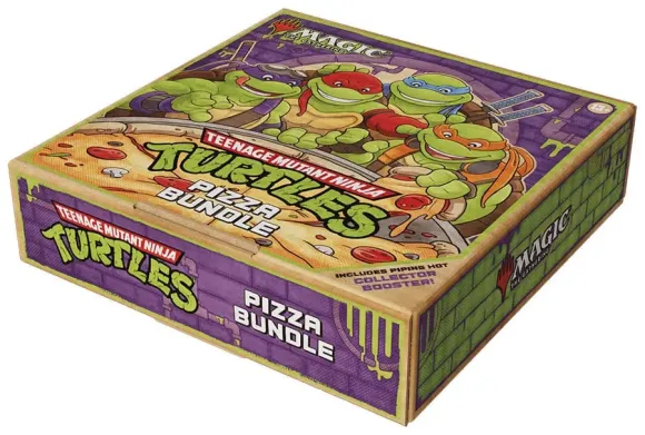 Magic the Gathering Teenage Mutant Ninja Turtles Pizza Bundle englisch