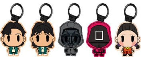 Squid Game DZNR Taschenanhänger 10 cm Display (24)