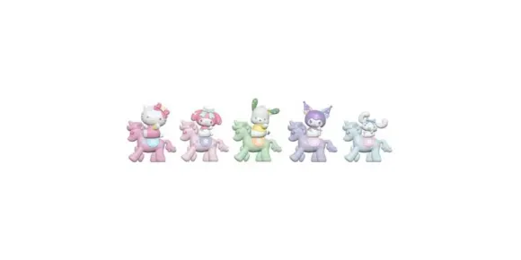 Sanrio Equestrian Series Minifiguren Hello Kitty and Friends 7 cm Blind Box Display (12)            