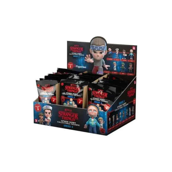 Stranger Things Secret Capsule Minifiguren Upside Down Value TV Series 3 7 cm Display (24)