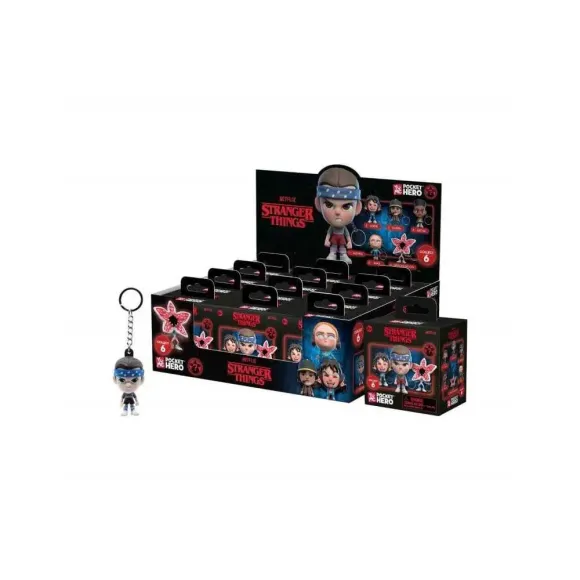 Stranger Things Pocket Hero Schlüsselanhänger Display (12)