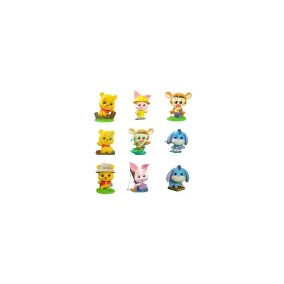 Disney Cosbi Minifiguren Winnie Puuh 8 cm Blind Box Display (8)            