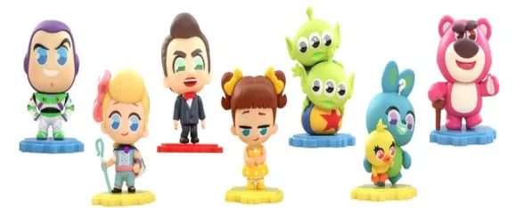 Toy Story Cosbi Minifiguren 8 cm Blind Box Display (8)             