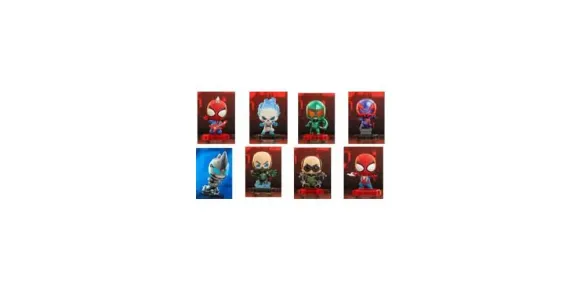 Spider-Man Cosbi Minifiguren 8 cm Blind Box Display (8)              