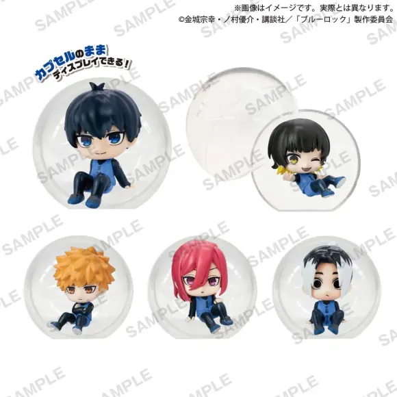 Blue Lock Korocole PVC Minifiguren 4 cm Sortiment (12)