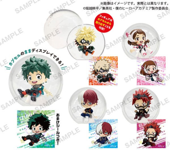 My Hero Academia Korocole PVC Minifiguren 4 cm Sortiment (12)