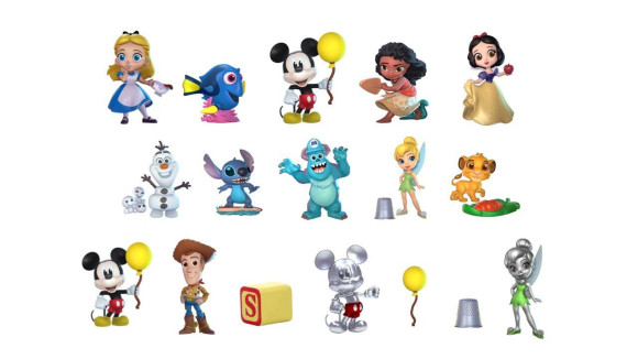 Disney: 100th Anniversary Series 1 - Value Edition Suprise Capsules Display (24)