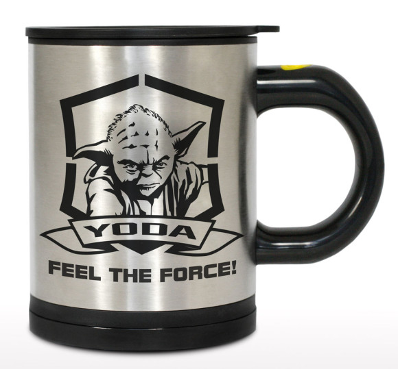 Star Wars Selbstumrührende Thermotasse Yoda