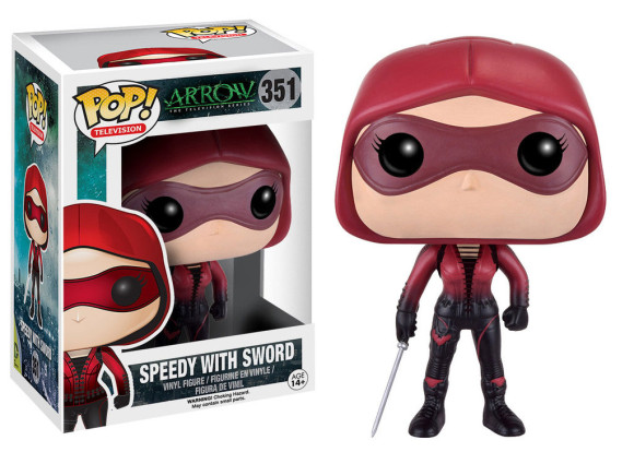 Flash Speedy with Sword POP! Figur 9 cm
