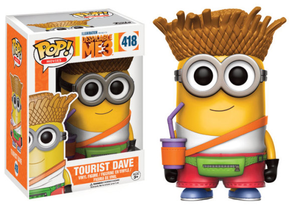 Ich Einfach Unverbesserlich 3 Tourist Dave POP! Figur 9 cm