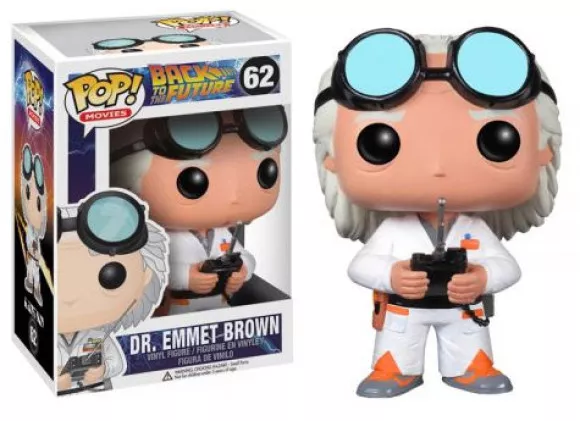 Zurück in die Zukunft Doc Brown POP! Vinyl Figur 10 cm