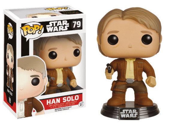 Star Wars VII Han Solo POP! Figur 9 cm