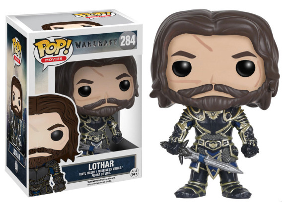 Warcraft The Beginning Lothar POP! Figur 9 cm