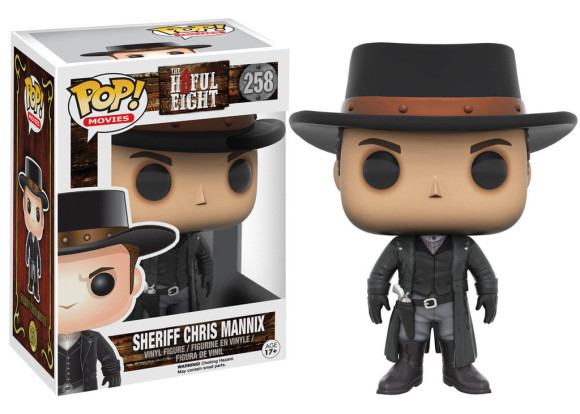 The Hateful Eight Chris Mannix POP! Figur 9 cm