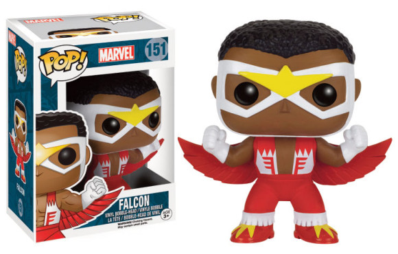 Marvel Comics Falcon POP! Figur 9 cm