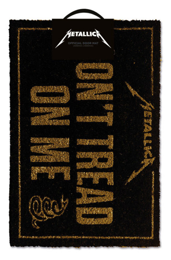 Metallica Fußmatte Don't Tread On Me 40 x 60 cm
