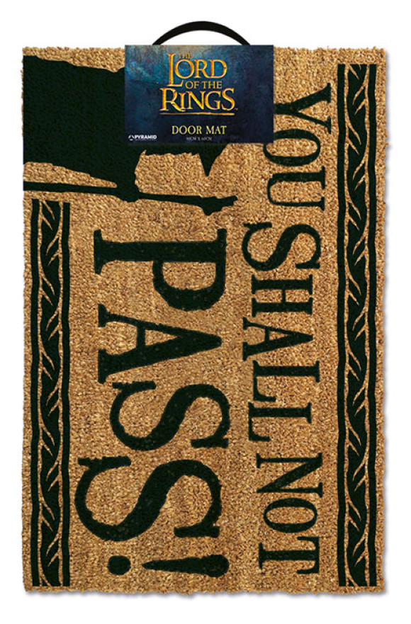 Herr der Ringe Fußmatte You Shall Not Pass 40 x 60 cm