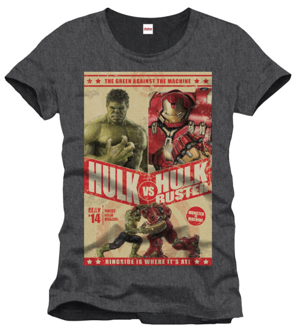 Avengers T-Shirt Hulk Vs Hulkbuster