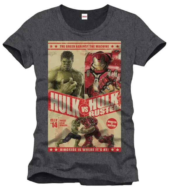 Avengers T-Shirt Hulk Vs Hulkbuster