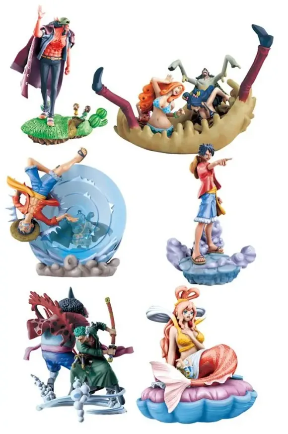 One Piece LOG Box Vol. 5 Episode of Fish-Man Island Diorama 10 cm
