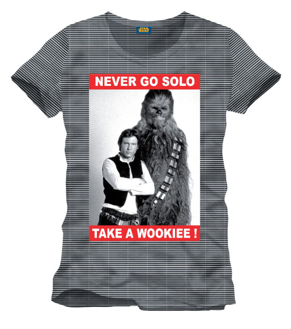 Star Wars T-Shirt Never Go Solo
