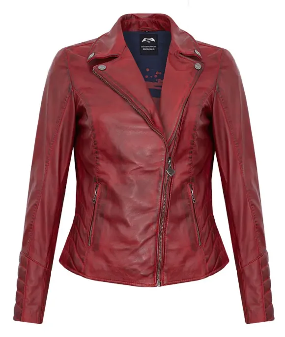 Batman v Superman Dawn of Justice Damen Lederjacke Superman Steel