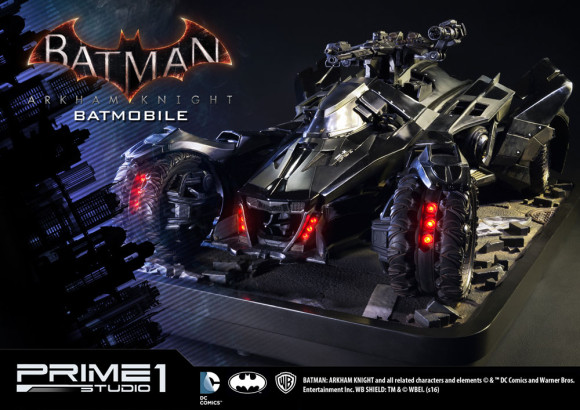 Batman Arkham Knight Batmobile Museum Master Line Diorama 35 cm