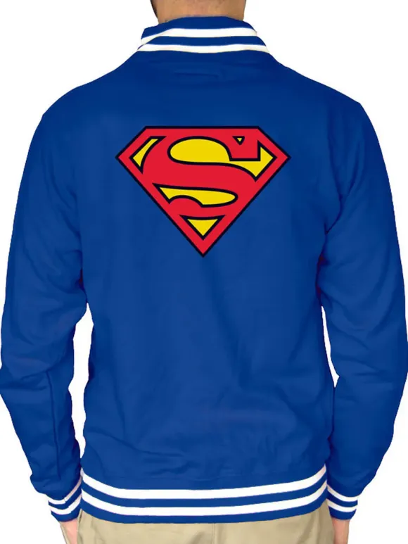 Superman College Jacke Logo