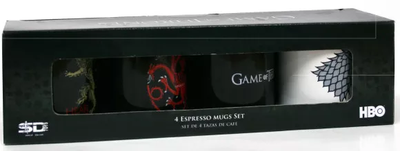 Game of Thrones Espresso-Tassen Set