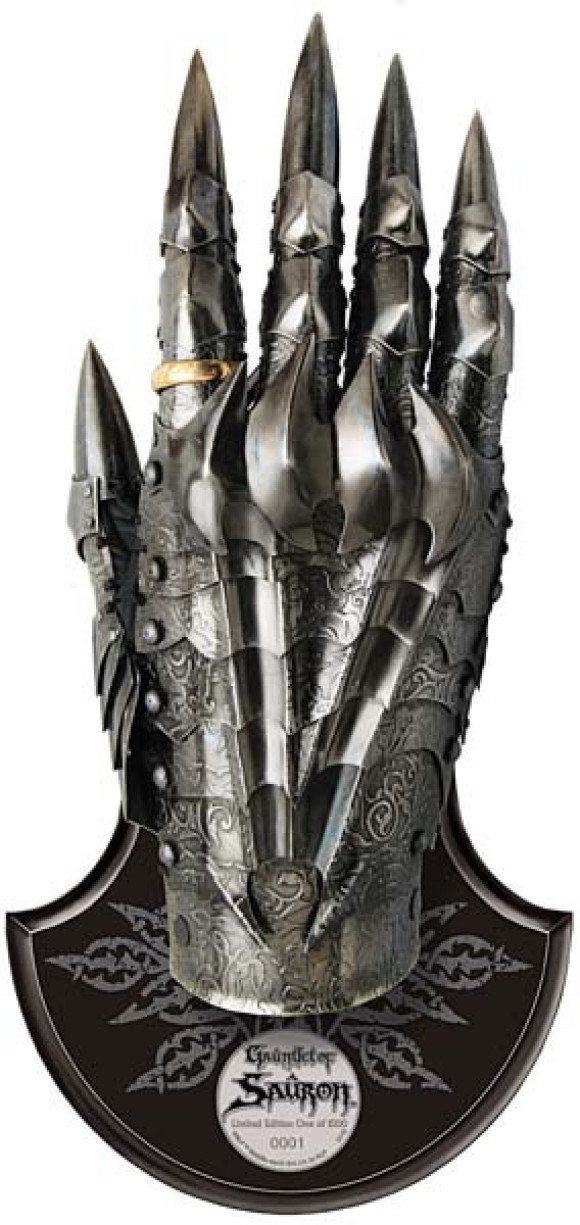 Der Hobbit Saurons Fehdehandschuh Gauntlet Replik