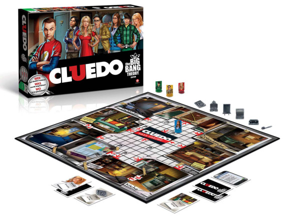 The Big Bang Theory Brettspiel Cluedo *Deutsche Version*