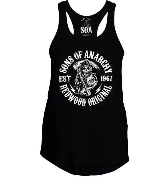 Sons Of Anarchy Girlie Tank Top Redwood Original